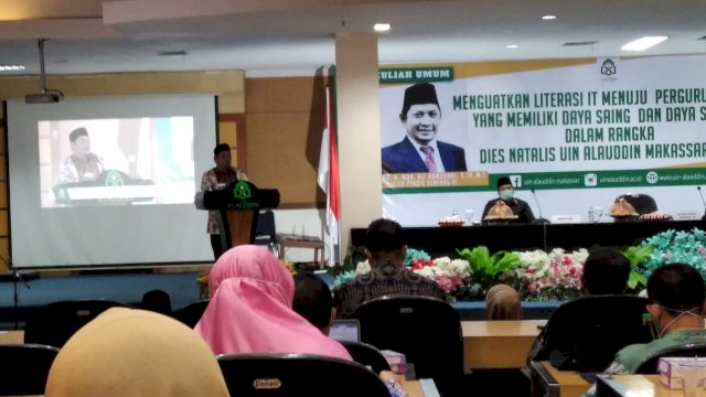 Kuliah Umum Prof Dr H Muhammad Ali Ramdani di UIN Makassar