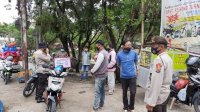 Aparat Polsek Makale Gelar Operasi Yustisi Penegakan Protokol Kesehatan