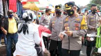 Kapolres Takalar – Dandim 1426 Pimpin Operasi Yustisi Penegakan Protokol Kesehatan