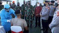 Sebanyak 1.580 Anggota TNI-Polri Ikut Serbuan Vaksinasi di Pulau Bali