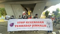 AJI Makassar Turun ke Jalan, Kutuk Kekerasan Terhadap Jurnalis