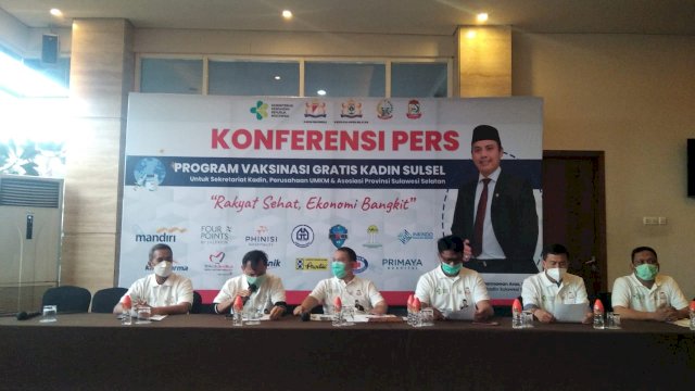 Ikut Dukung Vaksinasi, Kadin Sulsel Siapkan 800 Dosis