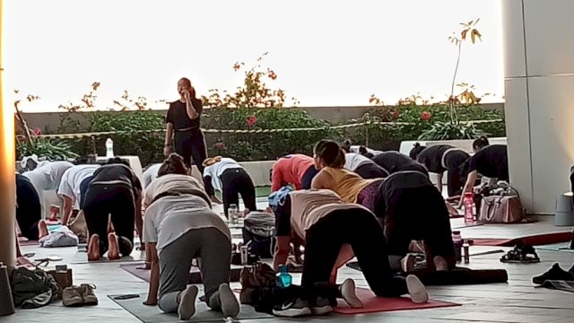 NIPAH Sukses Gelar 1st Anniversary Sunset Yoga dan Fencing Mini Turnamen