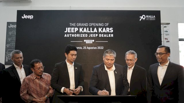 Kalla Jeep Gandeng DAS Indonesia Motor Resmikan Authorized Dealership Jeep di Makassar