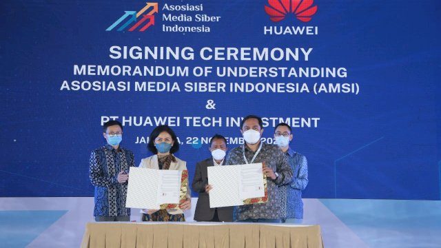 Huawei dan AMSI Jalin Sinergi Tingkatkan Kecakapan Digital Media Siber di Indonesia