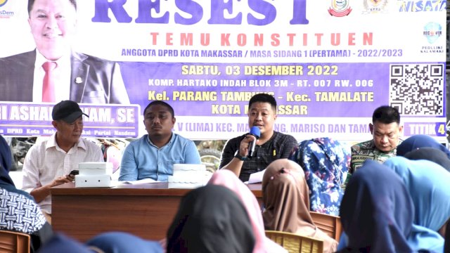 Ari Ashari Ilham Sebut Persoalan Krusial di Makassar Adakah Banjir