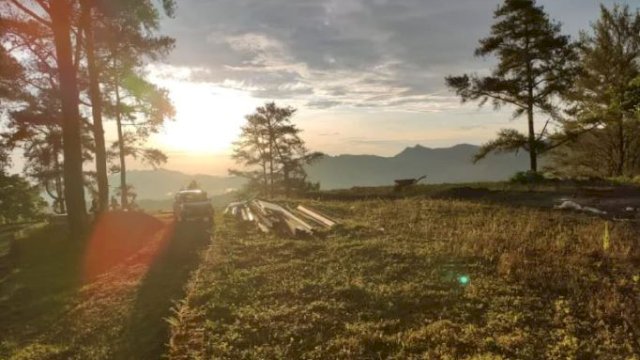 Suasana Puncak Malino Camp. Puncak Malino Camp terletak di Kecamatan Tinggimoncong, Kabupaten Gowa, Sulawesi Selatan. 