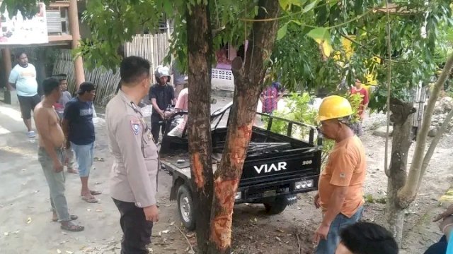 Lokasi kecelakaan mahasiswa KKN UIN Alauddin Makassar di Mejene
