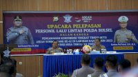 Lepas 75 Personel ke KTT ASEAN, Kapolda Sulsel : Jangan Lakukan Hal Menyimpang