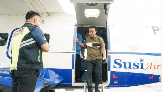 Gubernur Sulawesi Selatan (Sulsel), Andi Sudirman Sulaiman.