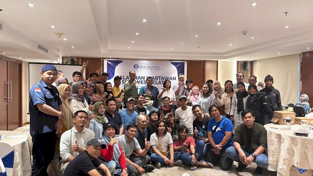 Pelatihan Wartawan Sulsel 2023 Di Kota Semarang yang dilaksankan BI Sulsel