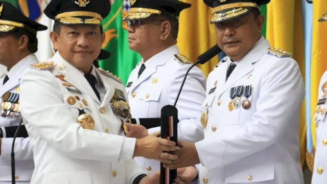 Bahtiar Baharuddin Resmi Dilantik Sebagai Pj Gubernur Sulawesi Selatan