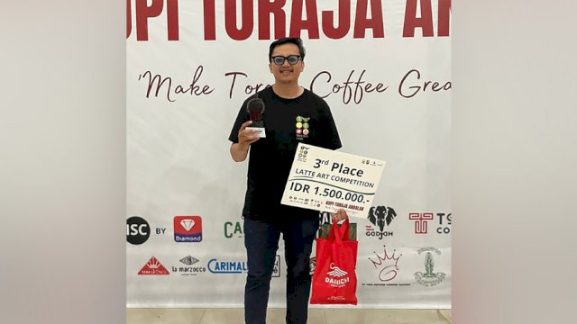 Verso Barista Academy Berhasil Meraih Juara 3 Pada Event Festival Kopi Toraja 2023