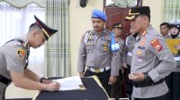 Kapolres Sidrap Pimpin Upacara Penyerahan Jabatan Kasat Narkoba