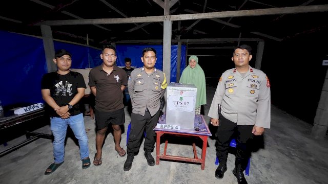 Personel Polsek Pitu Riase Laksanakan Patroli di TPS