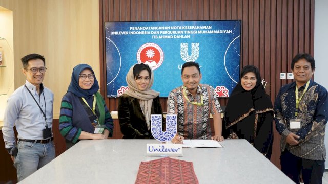 Perguruan Tinggi Muhammadiyah ITB Ahmad Dahlan dan Unilever Indonesia Jalin MoU