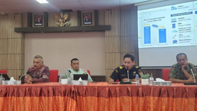 Pemaparan penerimaan pajak 2023 Kantor Wilayah Direktorat Jenderal Pajak Sulawesi Selatan, Barat, dan Tenggara (Kanwil DJP Sulselbartra).