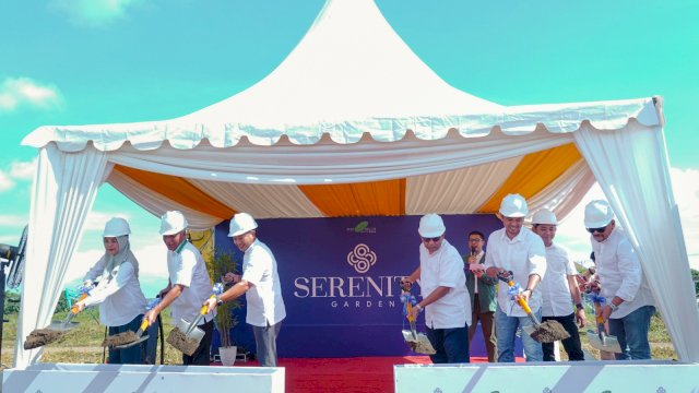 Groundbreaking Ceremony Serenity Garden pada Jum&rsquo;at, 01 Maret 2024. (Foto:ist)
