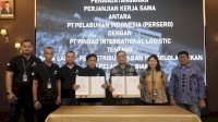 Sinergi BUMN, Pelindo dan Pindad Teken Perjanjian Kerja Sama