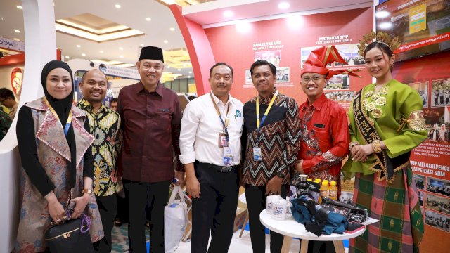 Dalam rangka ulang tahun yang ke-41, Badan Pengawasan Keuangan dan Pembangunan (BPKP) menggelar Expo Pengawasan intern 2024 di Krakatau Grand Ballroom, TMII.(Foto:pemkotmks)