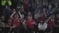 Danny Pomanto Basah-basahan Nobar Timnas Indonesia di Anjungan City of Makassar