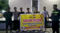 Kapolsubsektor Pitu Riawa Sidrap dan Bhabinkamtibmas Gelar Cooling System Door to Door Jelang Pilkada