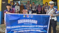 Kasat Lantas Polres Lutim Bagi-Bagi Kebaikan: Purnawirawan dan Panti Asuhan Dapat Sembako
