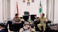 Terima Kunjungan Kapolrestabes Makassar yang Baru, Danny: Siap Kolaborasi 24 Jam