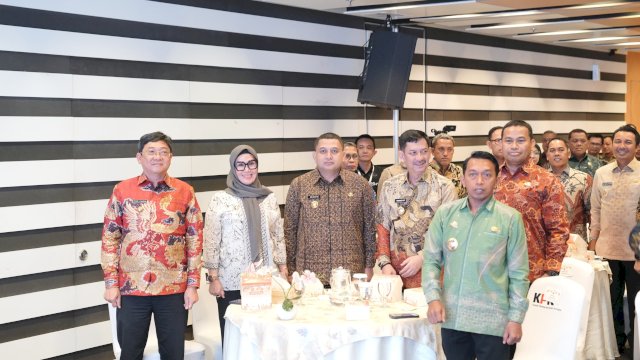 Pemerintah Kota Makassar, meraih penghargaan dari Komisi Pemberantasan Korupsi (KPK) RI sebagai pemerintah daerah dengan Monitoring Center for Prevention (MCP) tahun 2024.(Foto:Pemkot)