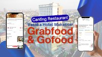 Canting Restaurant, Vasaka Hotel Makassar Kini Hadir di Aplikasi Online 