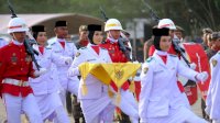 Bupati Gowa Ucapkan Terimakasih ke Seluruh Pelaksana Penurunan Bendera Peringatan HUT RI