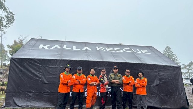 Kalla Rescue terus menunjukkan eksistensinya sebagai potensi SAR yang dapat diandalkan di Sulawesi Selatan.(Foto:Kalla)