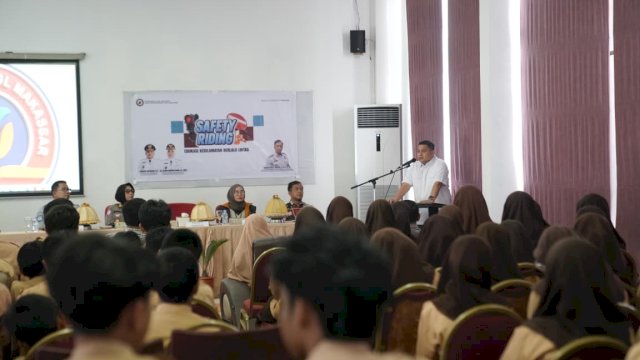 Wali Kota Makassar Beri Pemahaman Keselamatan Lalu Lintas Ke Siswa Bosowa School