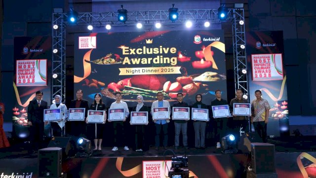 Wali Kota Makassar Apresiasi TERKINI.ID Selaku Penyelenggara Most Favorite Culinary Award 2025