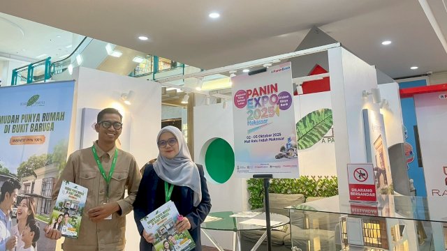 Bukit Baruga, penyedia hunian eksklusif terkemuka di Makassar, turut berpartisipasi dalam Panin Expo 2025 yang kembali digelar oleh Bank Panin di Main Atrium Mal Ratu Indah, mulai 02 hingga 05 Oktober 2025.(Foto:bukitbaruga)
