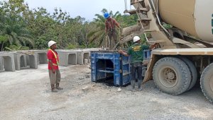 Perkuat Infrastruktur Drainase IKN, Kalla Beton Pasok Produk U-Ditch untuk Proyek 1B1C