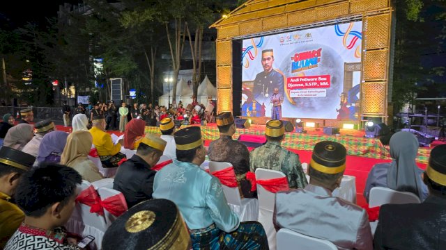 Singara Bulang Pertunjukan Seni dan Budaya Indonesia di HUT 418 Makassar