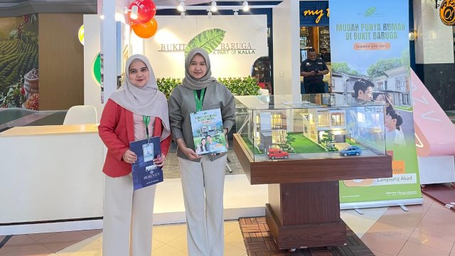 Bukit Baruga, penyedia hunian eksklusif terkemuka di Makassar, turut berpartisipasi dalam pameran Loading Space 4.0 yang digelar di Main Atrium Mal Ratu Indah, mulai 07 hingga 16 November 2025.(Foto:Baruga)