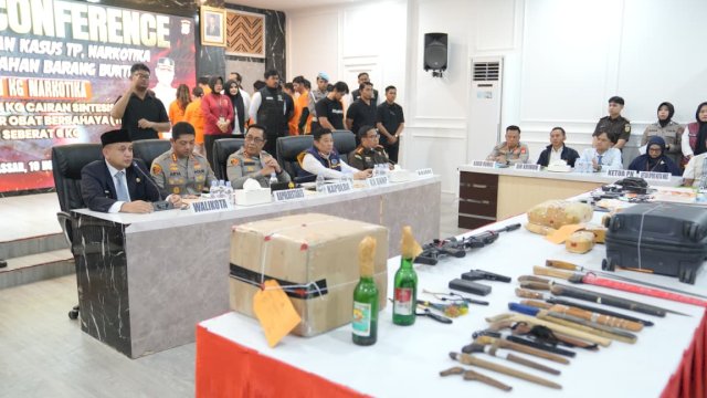 Wali Kota Makassar Apresiasi Polrestabes Ungkap 20 Kilogram Narkotika dan Kasus Penculikan Balqis