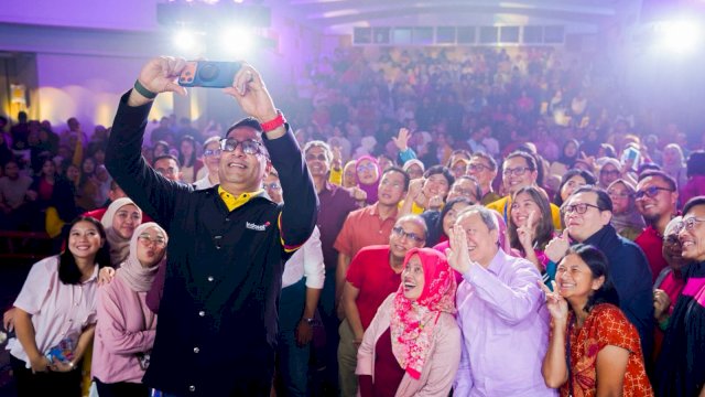 Indosat Ooredoo Hutchison (Indosat atau IOH) menandai perjalanan 58 tahun dengan menegaskan transformasi perusahaan menuju AI TechCo yang berperan mendorong percepatan digitalisasi nasional.(Foto: Indosat)