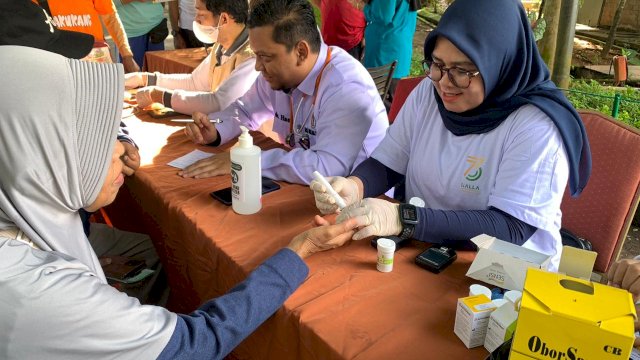 Bukit Baruga kembali menunjukkan komitmennya dalam meningkatkan kualitas hidup warga serta masyarakat sekitar kawasan melalui penyelenggaraan layanan medical check-up gratis. (Foto:Baruga) 