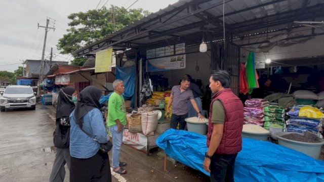 Sidak Satgas Pangan Polres Pangkep di Pasar Sentral: Harga Beras Dipastikan Tetap Sesuai HET