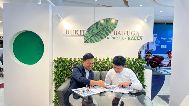Bukit Baruga, penyedia hunian eksklusif terkemuka di Makassar, turut berpartisipasi dalam pameran The Showcase: Automotive & Property Exhibition yang digelar di Main Atrium, Mal Ratu Indah, mulai 02 - 08 Februari 2026.(Foto:Baruga)