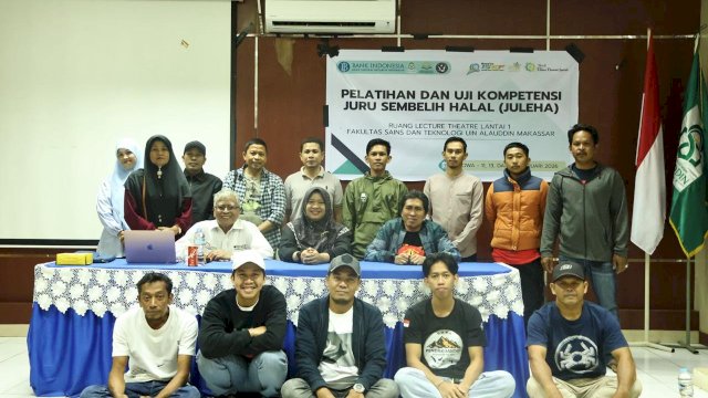 Perkuat Ekosistem Halal, PESyar 2026 Gelar Pelatihan dan Uji Kompetensi Juleha bagi Pelaku Usaha di Sulsel